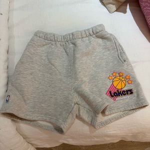 Madhappy Lakers sweat shorts